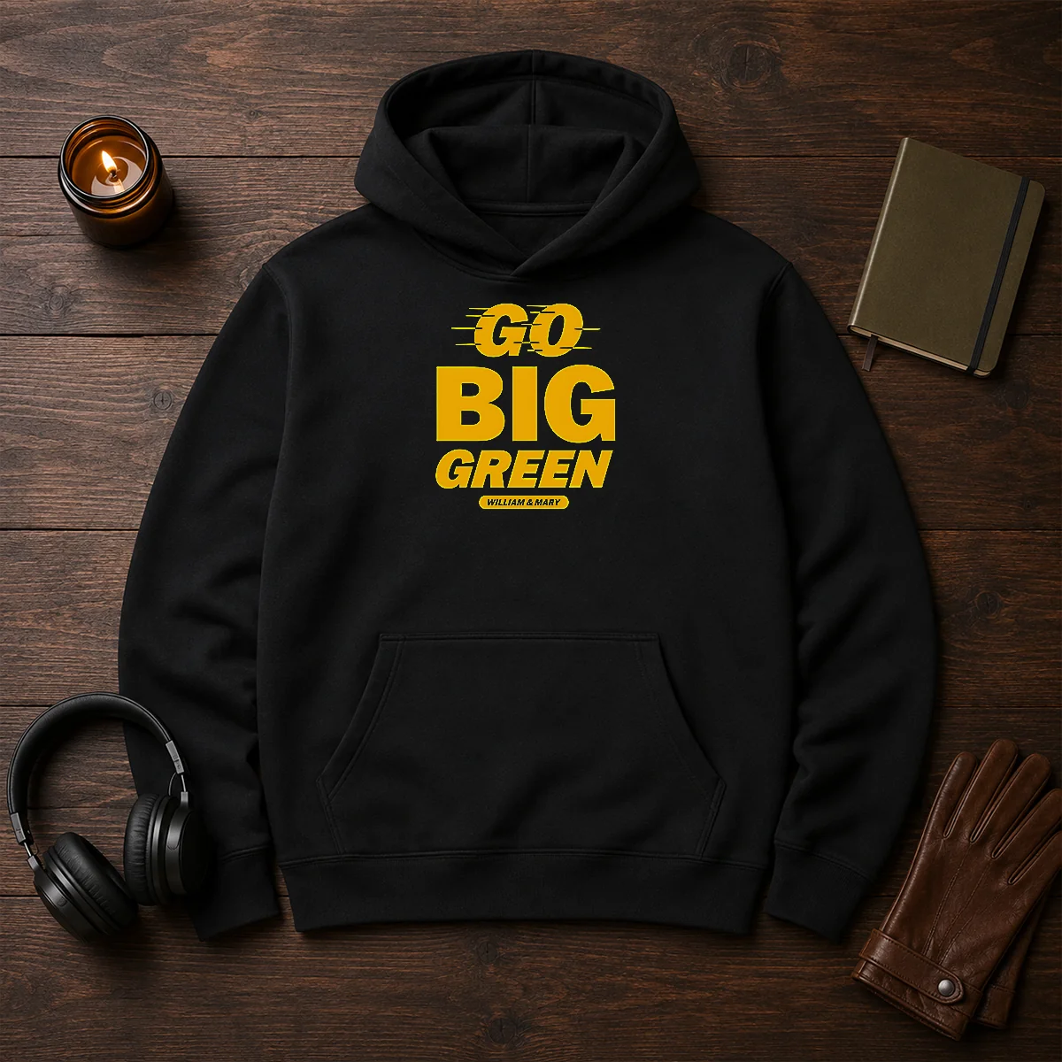 Funny William And Mary Tribe Go Big Green Shirt - Image 5