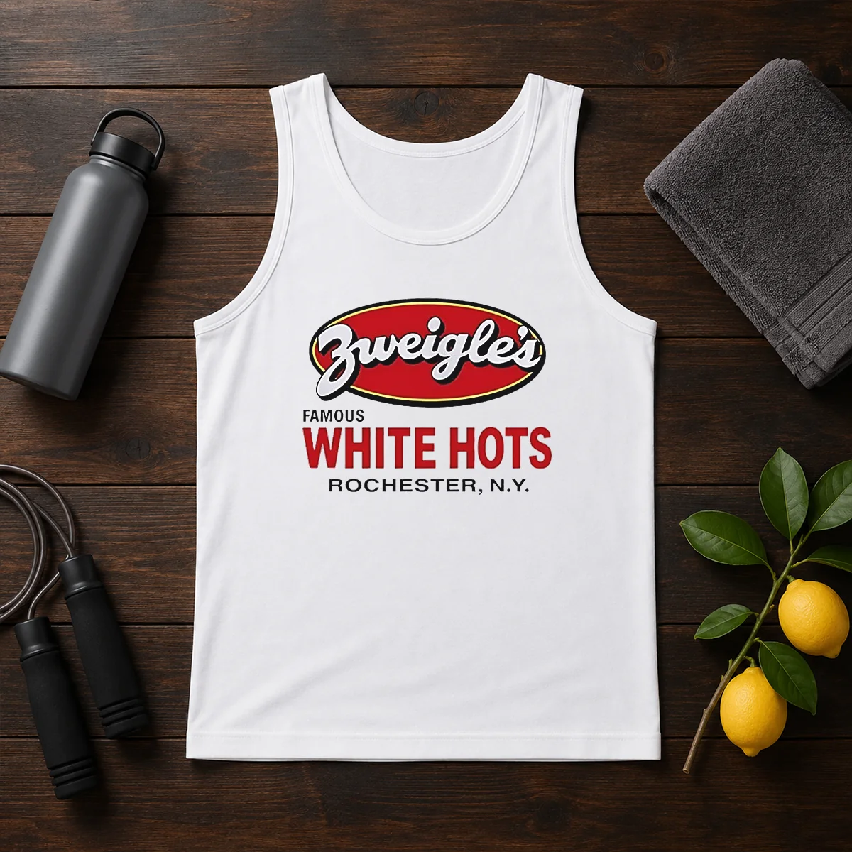 Funny Zweigle'S Famous White Hots Rochester NY Tank Top