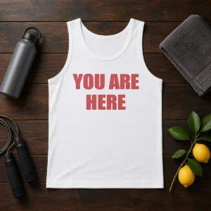 Good Cruz Beckham You Are Here Tank Top
