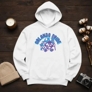 Good Kid'S Orlando Pride Soccer Player Grey Hoodie