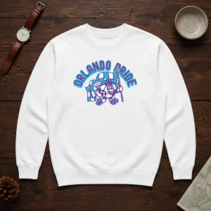 Good Kid'S Orlando Pride Soccer Player Grey Sweater