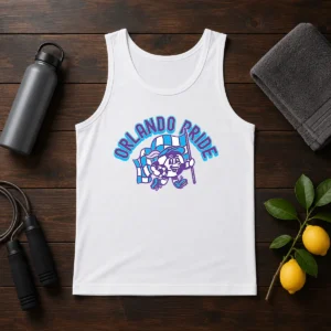 Good Kid'S Orlando Pride Soccer Player Grey Tank Top