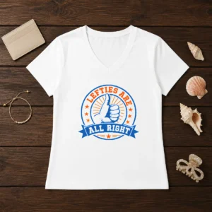 Good Lefties ARE ALL RIGHT V-Neck Shirt