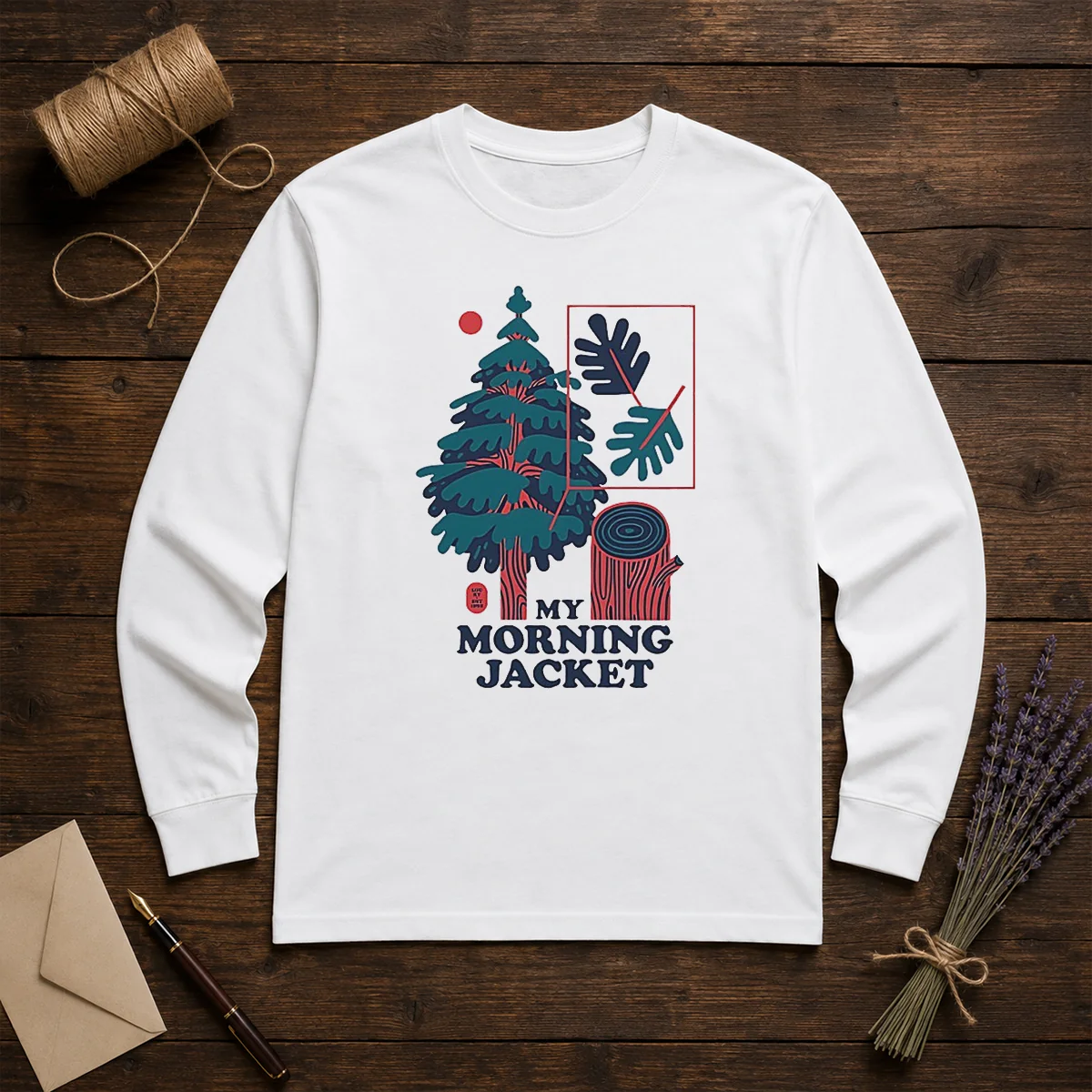 Good My Morning Jacket Tree Logo Long Sleeve Shirt
