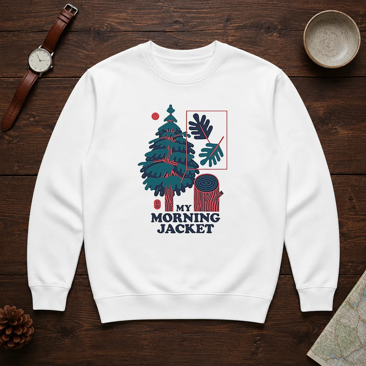 Good My Morning Jacket Tree Logo Sweater