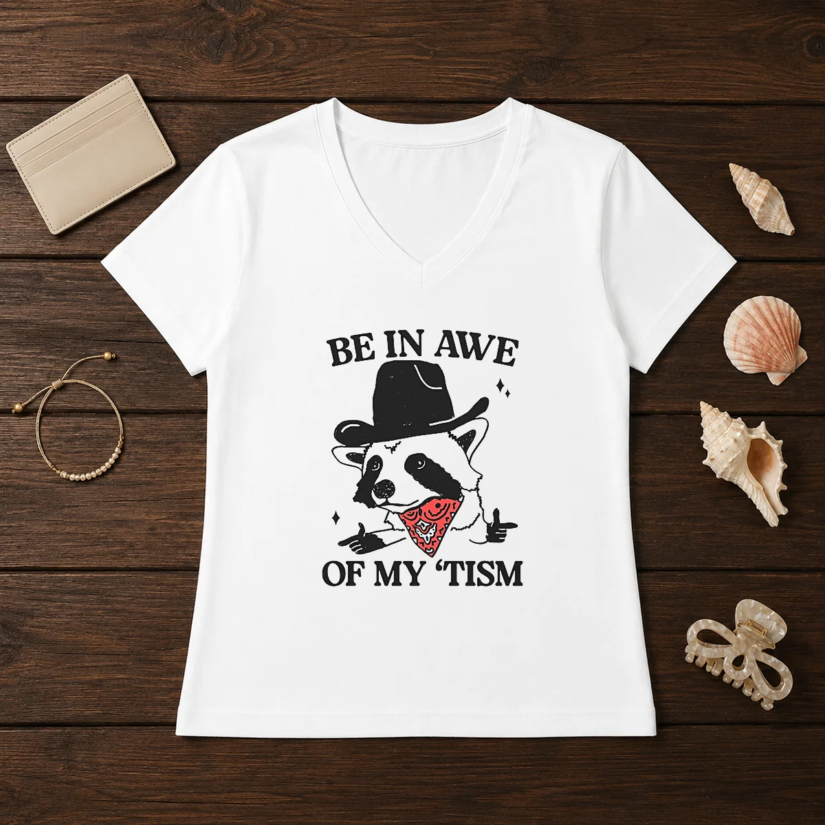 Good My Paint My Canvas V-Neck Shirt Good My Paint My Canvas V-Neck Shirt