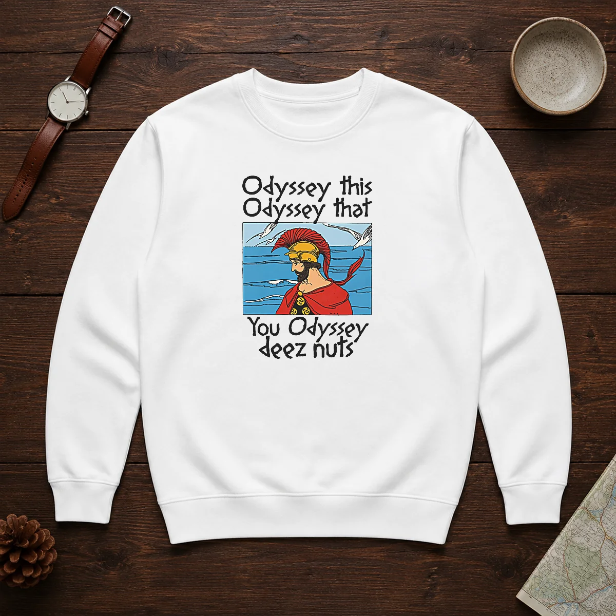 Good Odyssey This Odyssey That. You Odyssey Deez Nuts Sweater