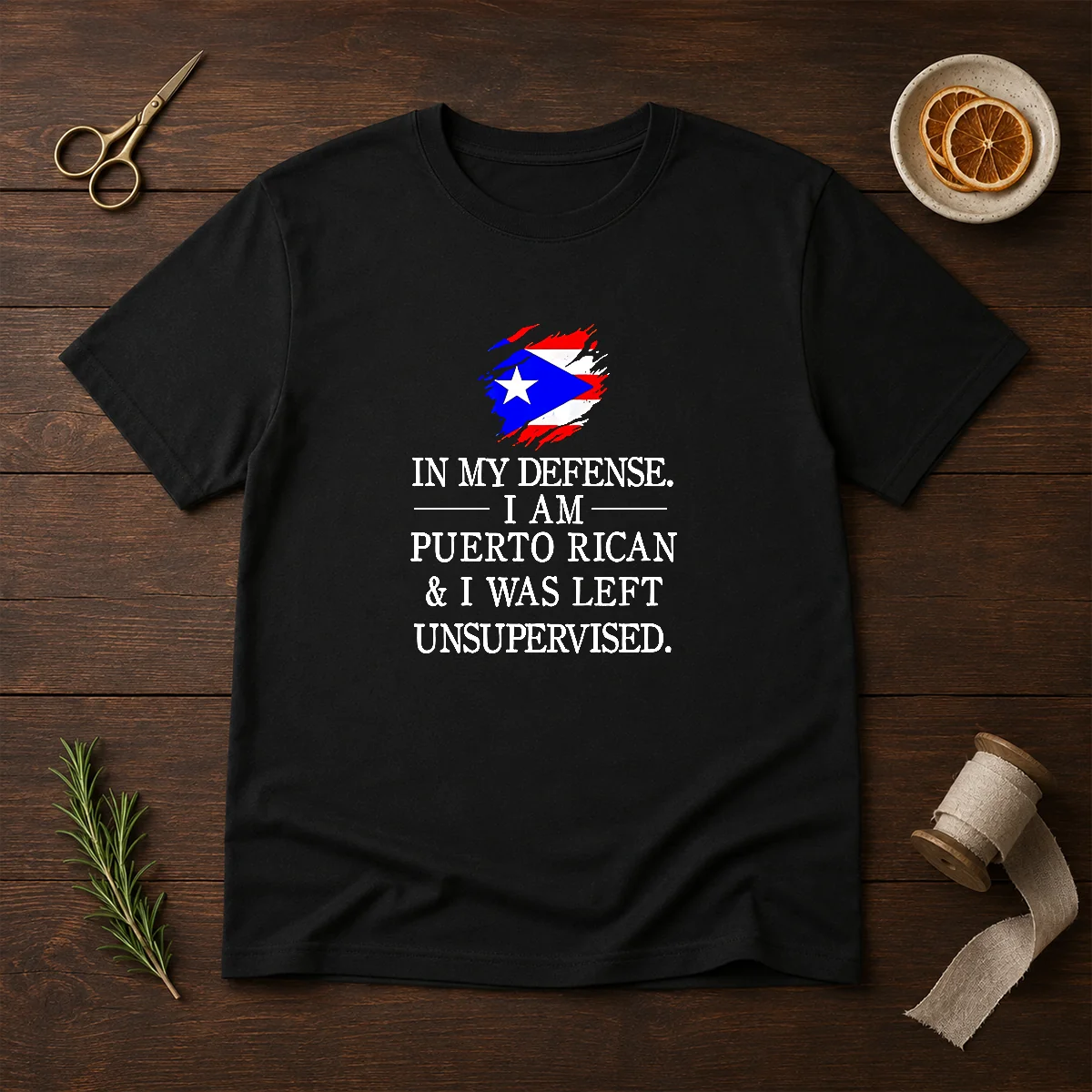 Good Puerto Rican In My Defense Shirt Good Puerto Rican In My Defense Shirt