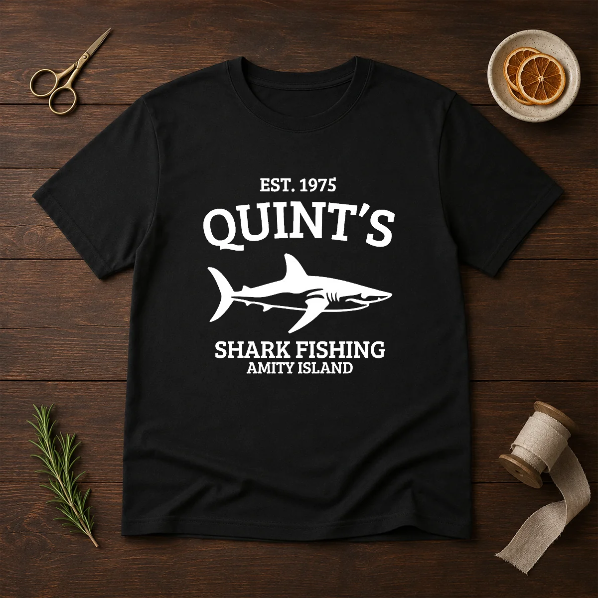 Good Quint'S Est 1975 Shark Fishing Shirt Good Quint'S Est 1975 Shark Fishing Shirt