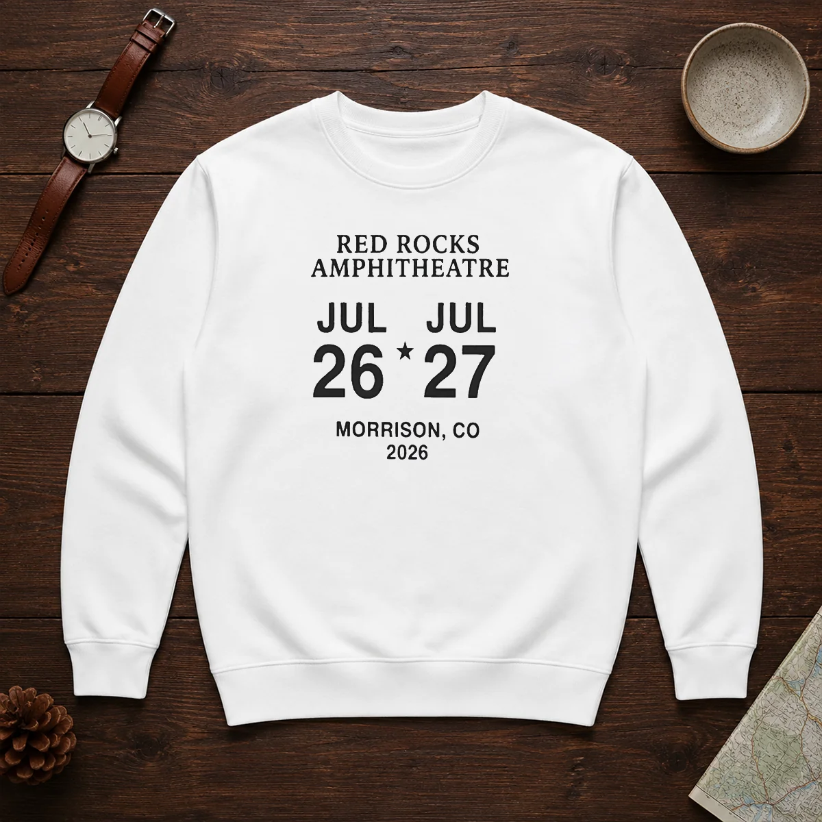 Good Red Rocks Amphitheatre July 26 To 27 2026 Morrison CO Event Sweater