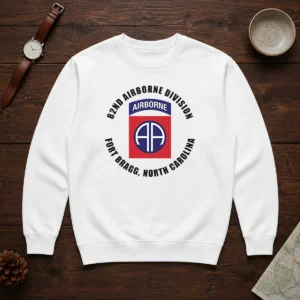 Hot 82nd Airborne Division Fort Bragg Military Sweater