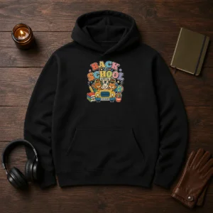 Hot Back To School Vintage Hoodie
