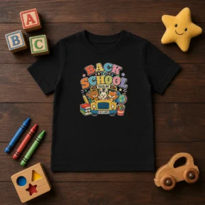 Hot Back To School Vintage Kids T-Shirt