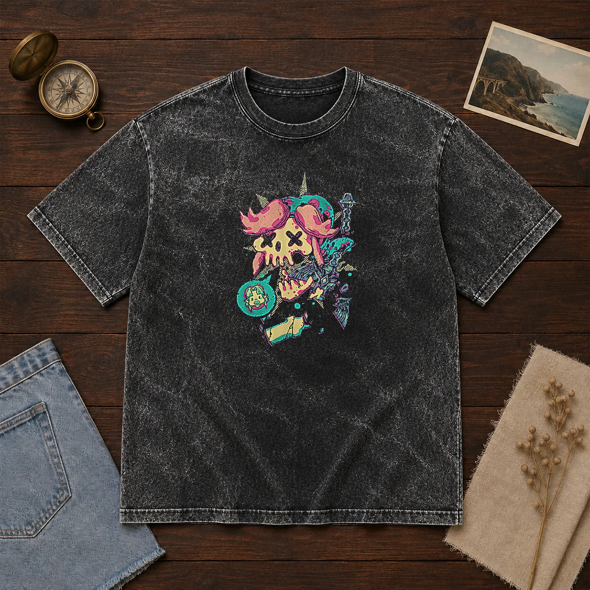 Hot Bad Ending Washed T-Shirt