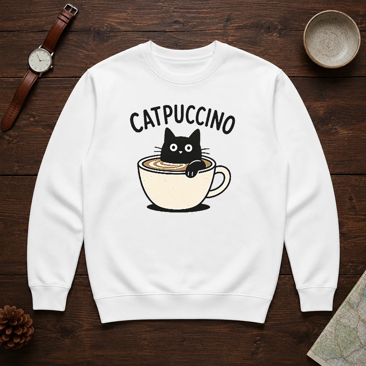 Hot Catpuccino Sweater