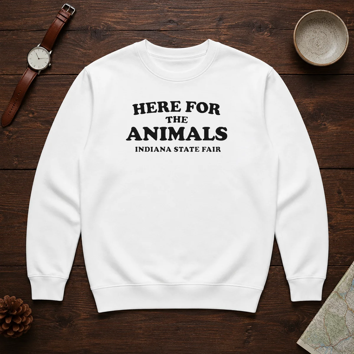 Hot Here For The Animals Indiana State Fair Sweater