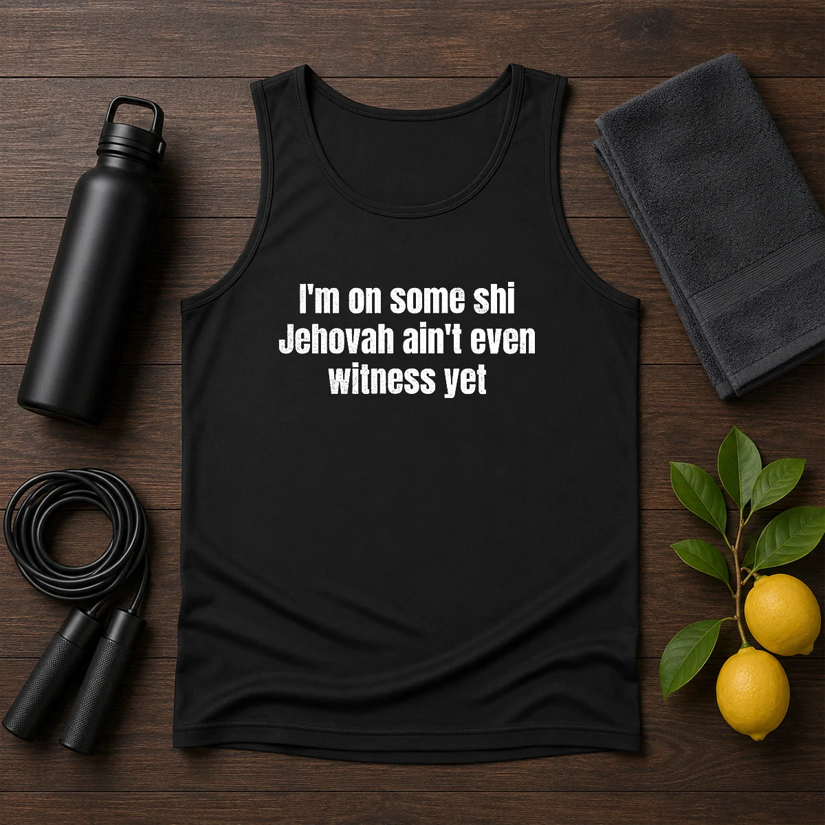 Hot I'M On Some Shi Jehovah Ain'T Even Witness Yet Tank Top