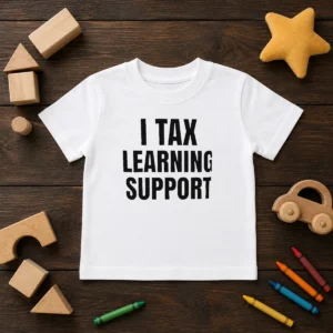 Hot I Tax Learning Support Kids T-Shirt