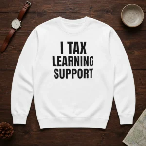 Hot I Tax Learning Support Sweater