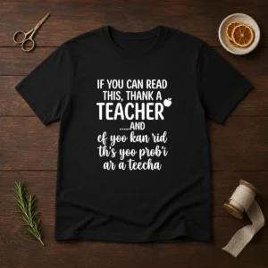 Hot If You Can Read This Thank A Teacher And Ef Yoo Kan Rid Ths Yoo Probi Ar A Teecha