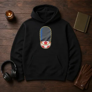 Hot London Guard British Soldier Soccer Ball Chain Hoodie