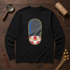 Hot London Guard British Soldier Soccer Ball Chain Long Sleeve Shirt