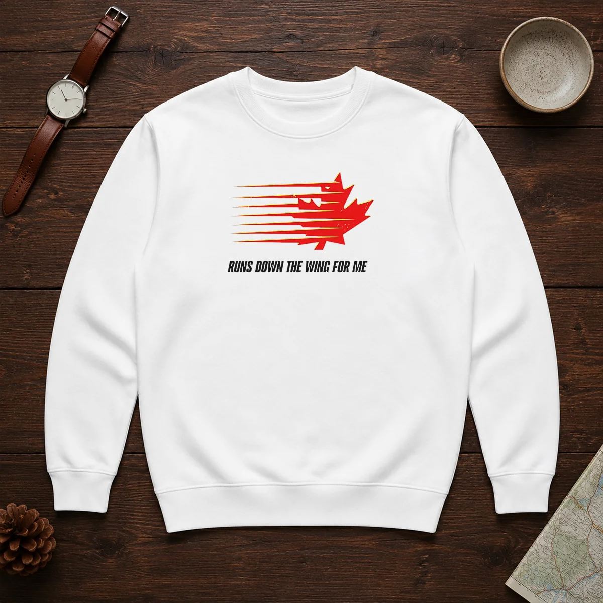Hot Mitch Marner Toronto Maple Leafs Runs Down The Wing For Me Sweater