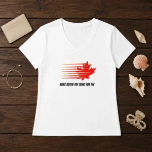 Hot Mitch Marner Toronto Maple Leafs Runs Down The Wing For Me V-Neck Shirt