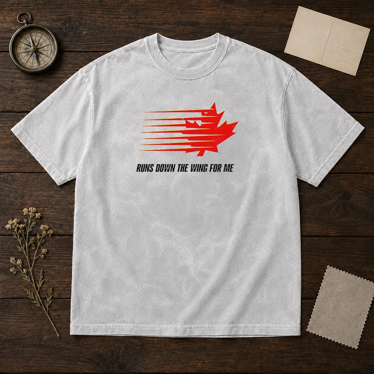Hot Mitch Marner Toronto Maple Leafs Runs Down The Wing For Me Washed T-Shirt