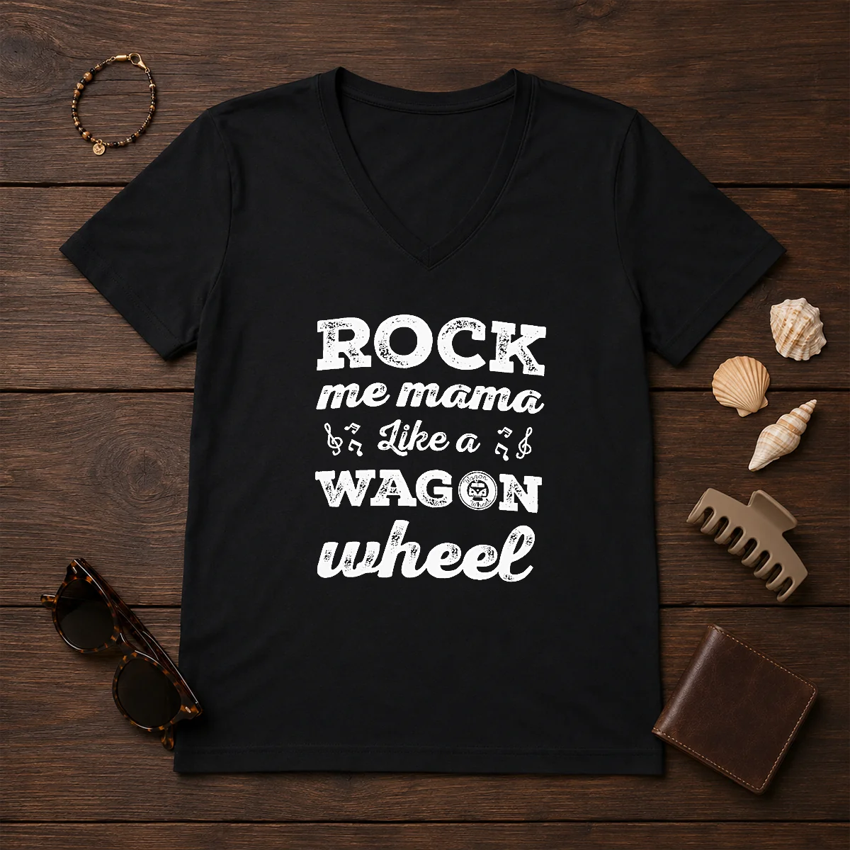 Hot Rock Me Mama Like A V-Neck Shirt Hot Rock Me Mama Like A V-Neck Shirt