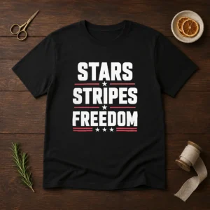 Hot Stars Stripes Freedom Fourth Of July Patriotic American Independence Day