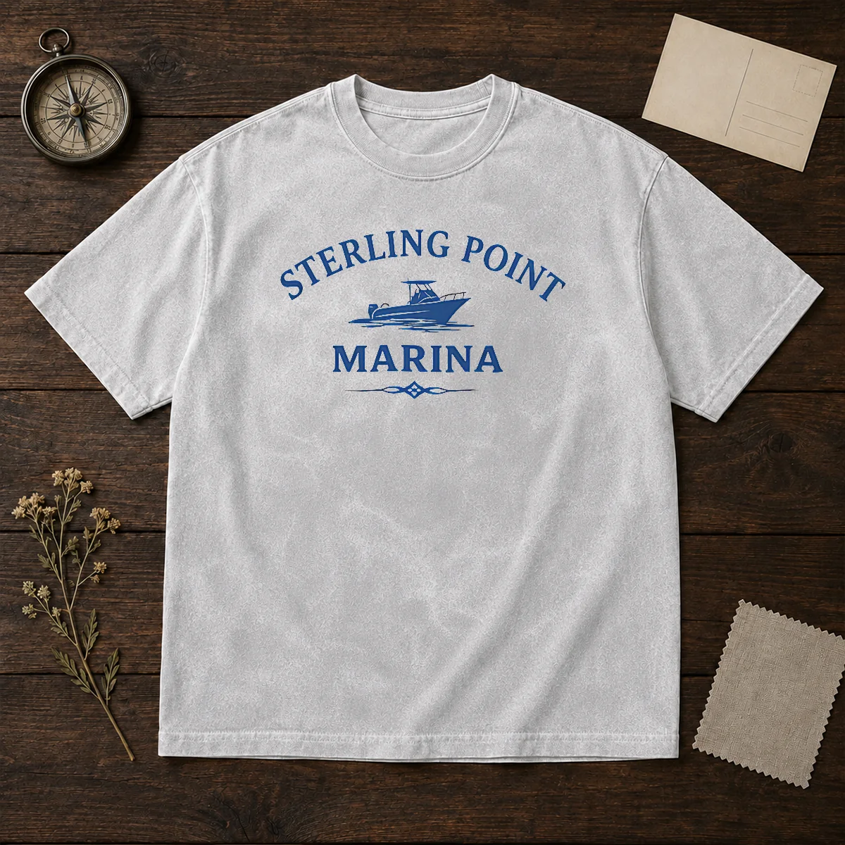 Hot Sterling Point Marina Ellis Washed T-Shirt