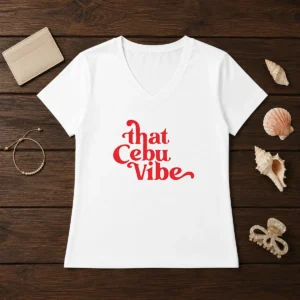 Hot That Cebu Vibe V-Neck Shirt