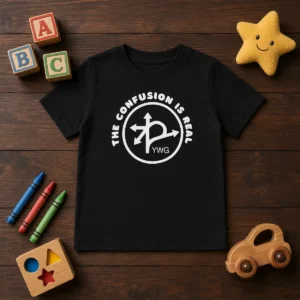 Hot The Confusion Is Real YWG Airport Travel Kids T-Shirt