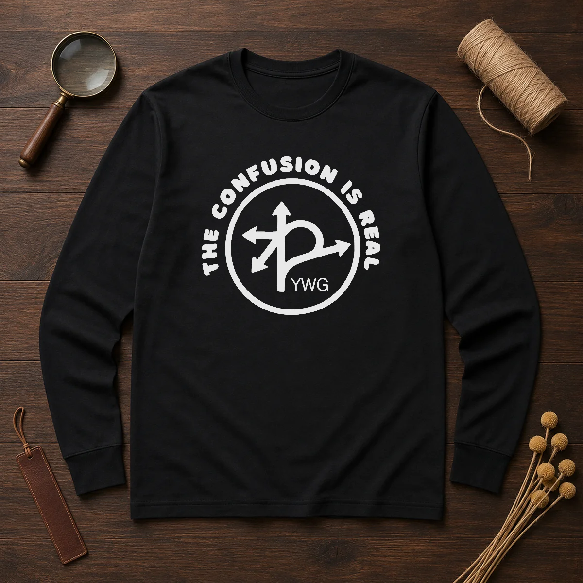 Hot The Confusion Is Real YWG Airport Travel Long Sleeve Shirt