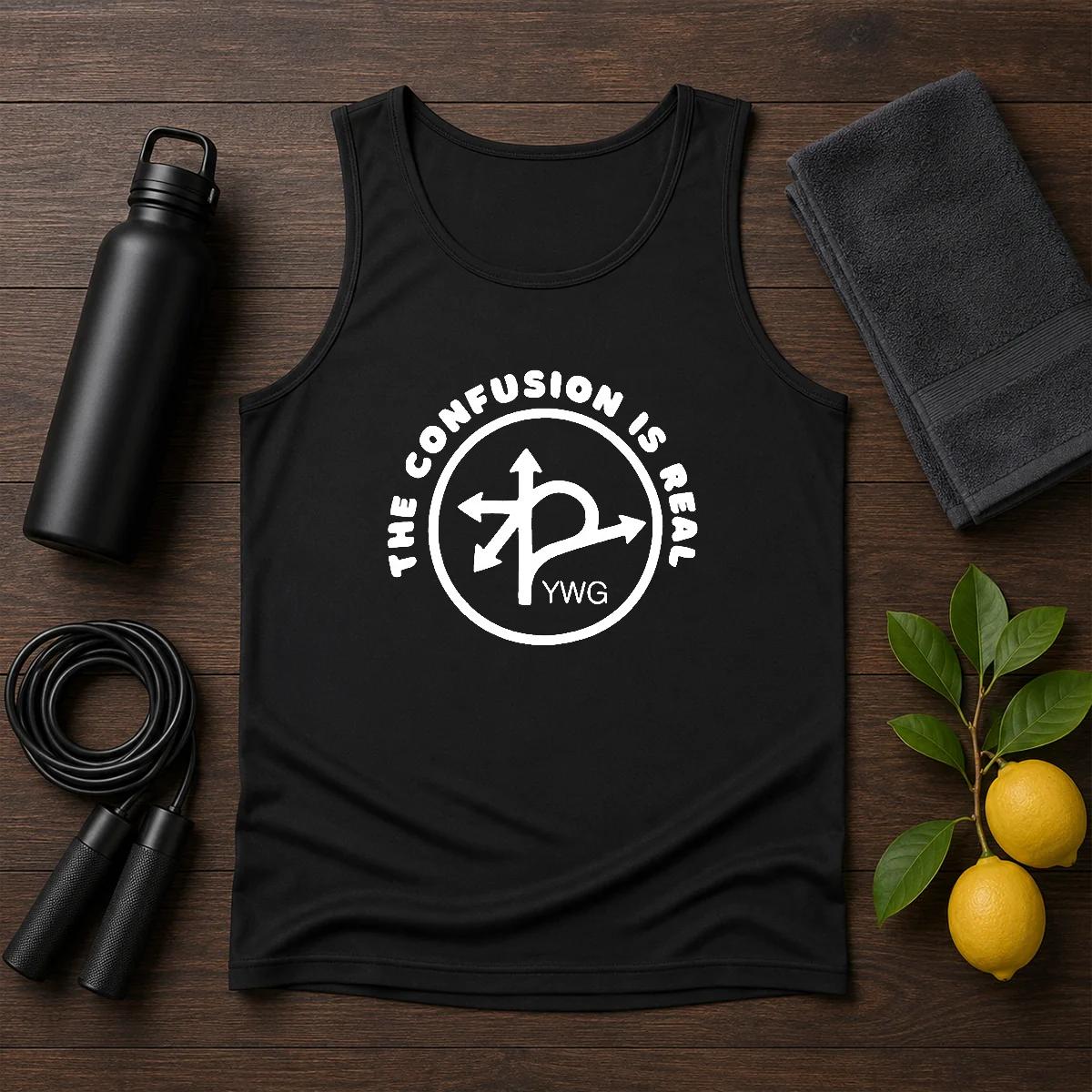 Hot The Confusion Is Real YWG Airport Travel Tank Top