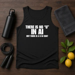 Hot There Is No U In AI But There Is A U In Cunt Tank Top