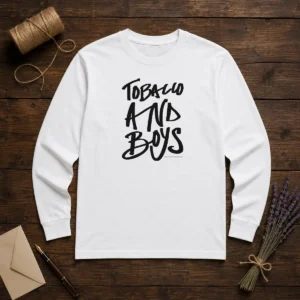 Hot Tobacco And Boys Long Sleeve Shirt