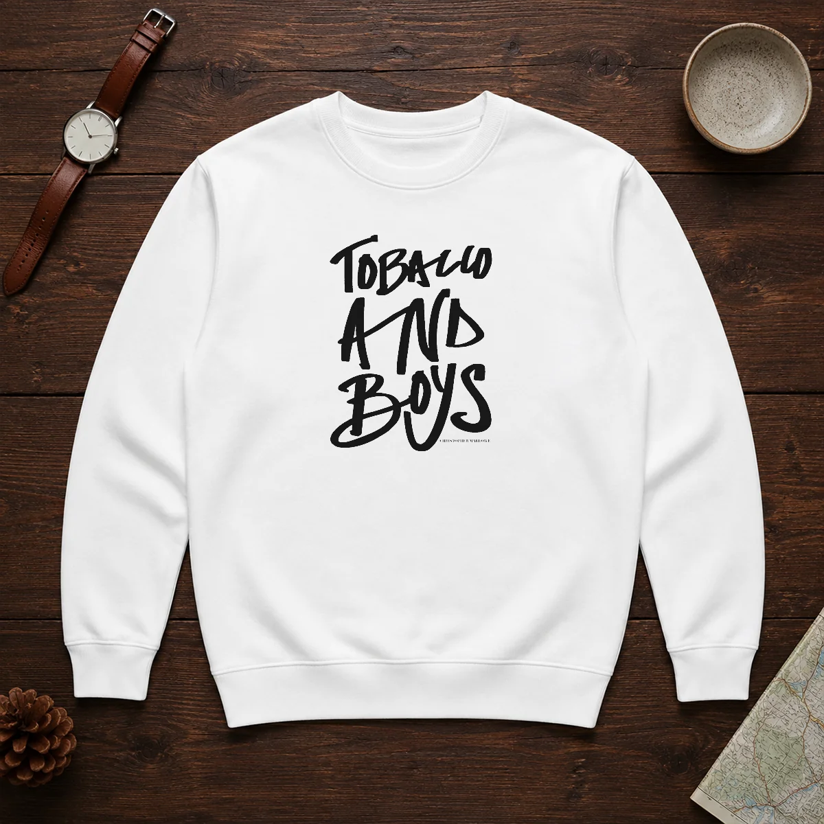 Hot Tobacco And Boys Sweater