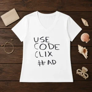 Hot Use Code Clix V-Neck Shirt