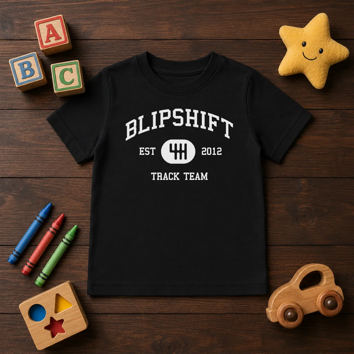 Nice Blipshift Track Team Est 2012 Kids T-Shirt