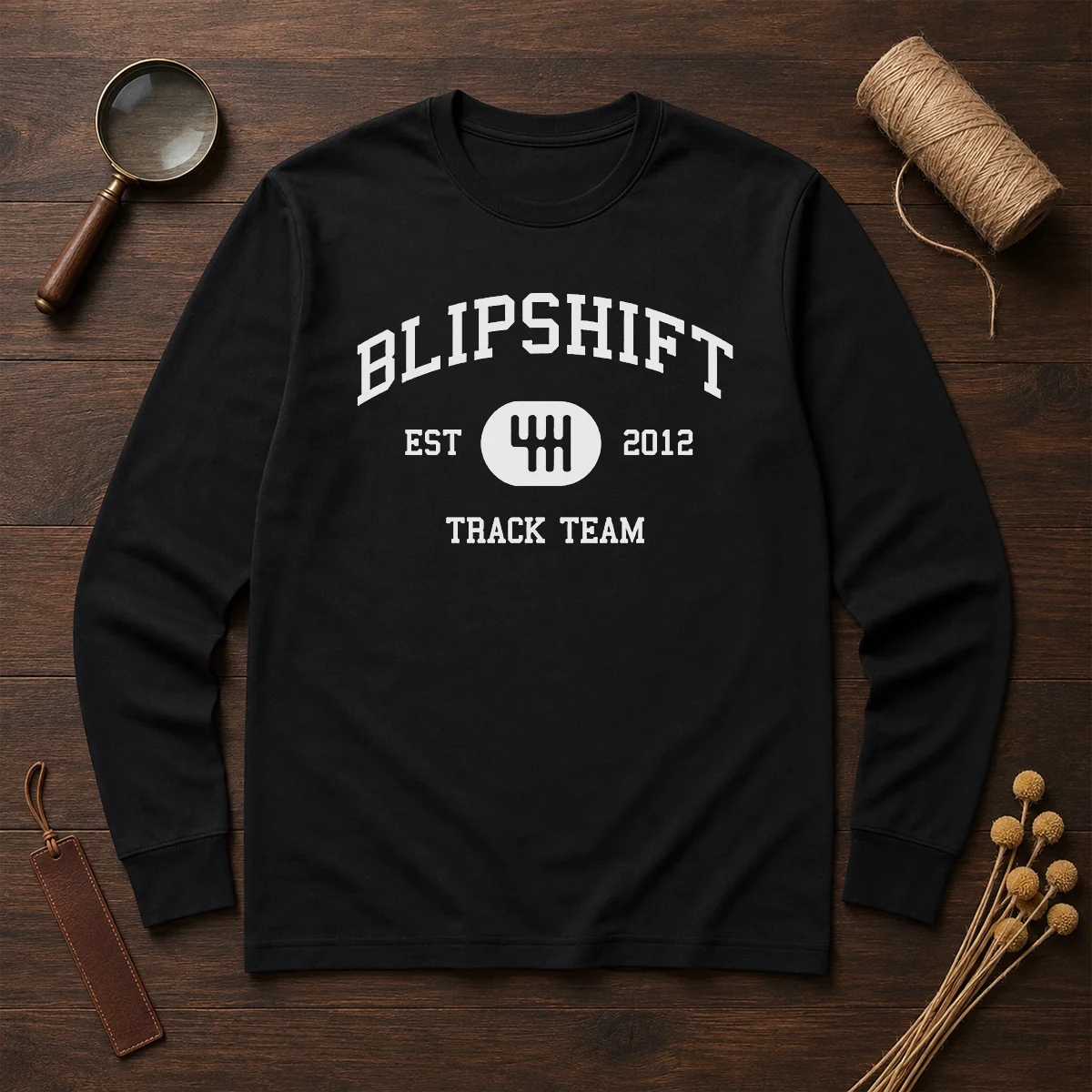 Nice Blipshift Track Team Est 2012 Long Sleeve Shirt