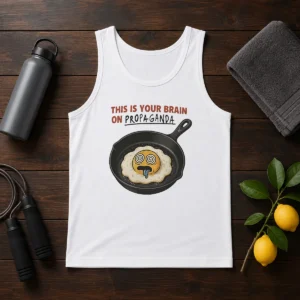 Nice Fried Egg This Is Your Brain On Propaganda Tank Top
