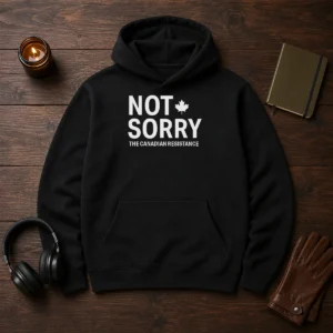 Nice Not Sorry The Canadian Resistance Canada Hoodie
