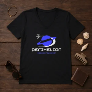 Nice Perihelion Research Transport Geek V-Neck Shirt
