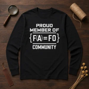 Nice Proud Member Of FAFO Community Geek Long Sleeve Shirt