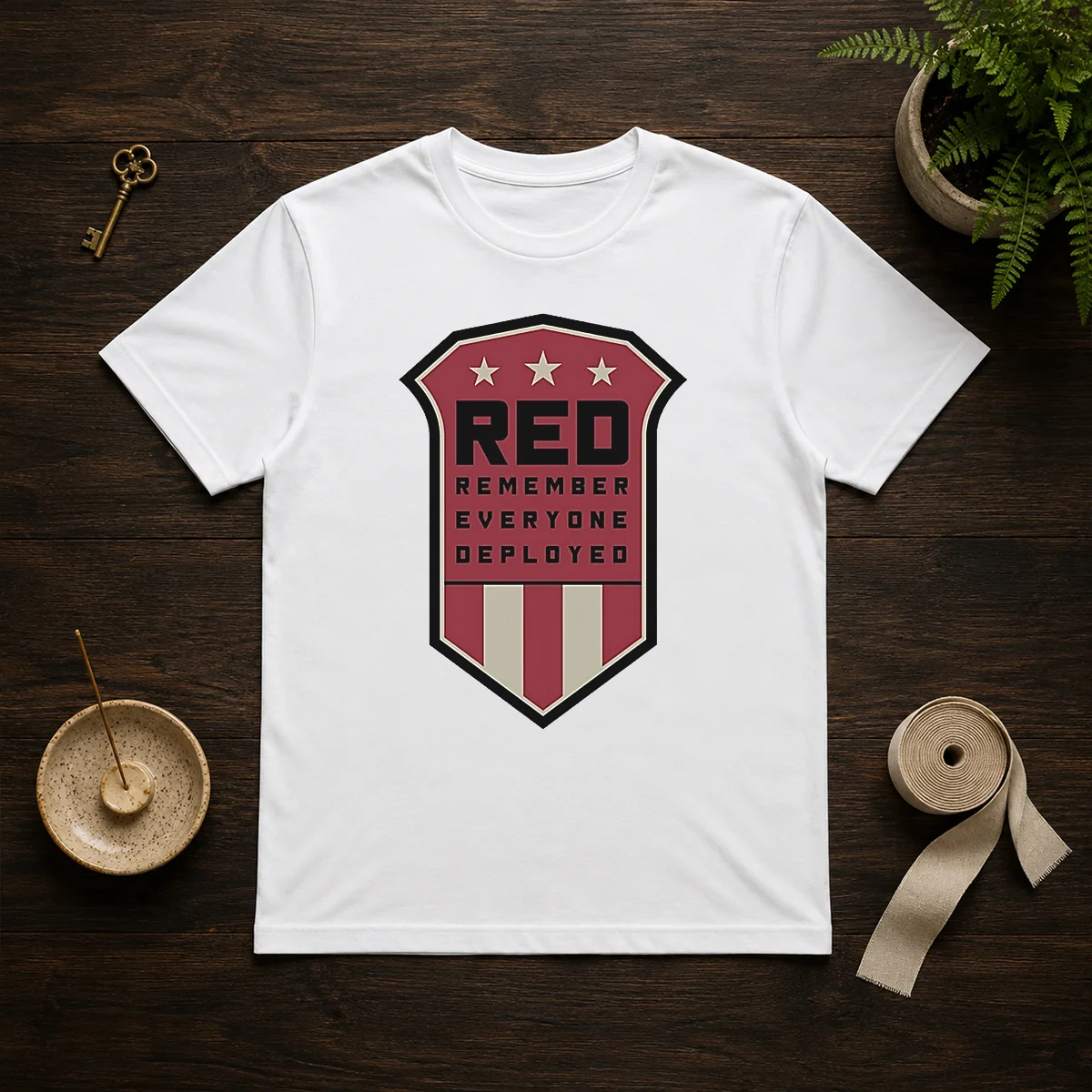 Nice Red Remember Everyone Deployed Military Shirt Nice Red Remember Everyone Deployed Military Shirt
