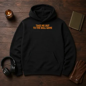 Nice Take Me Out To The Ball Game Baseball Stadium Hoodie