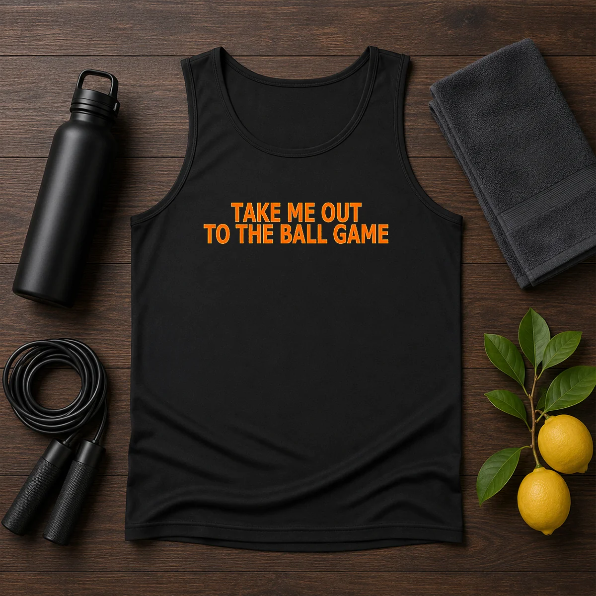 Nice Take Me Out To The Ball Game Baseball Stadium Tank Top