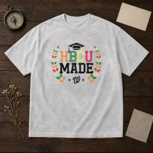 Nice Washington Nationals 2026 HBCU Made Washed T-Shirt